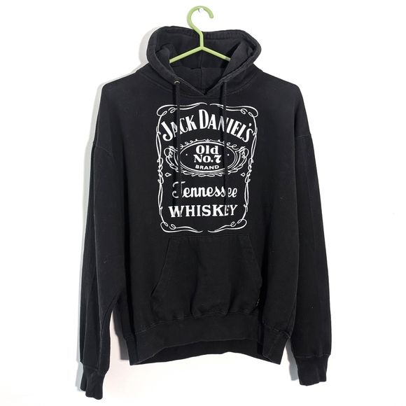 Jack Daniels Black Sweatshirt Iconic Logo - Picture 1 of 9
